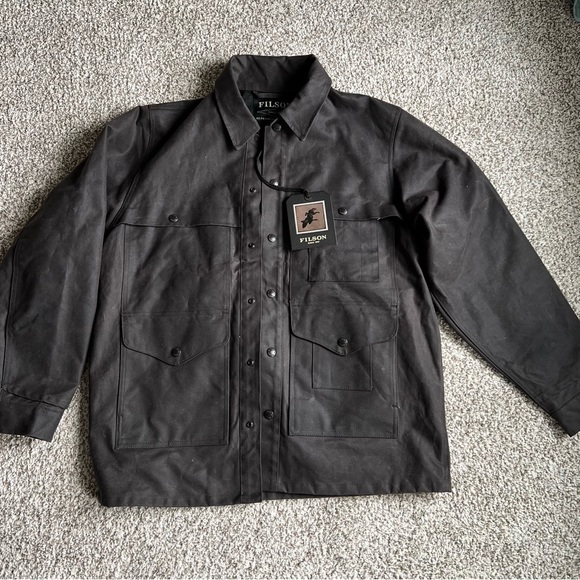 Filson Jackets & Coats Filson Jacket Lined Tin Cloth Cruiser Size